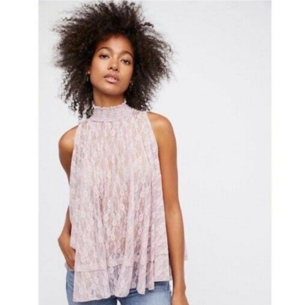 Free People Myrna Tunic in Lavender